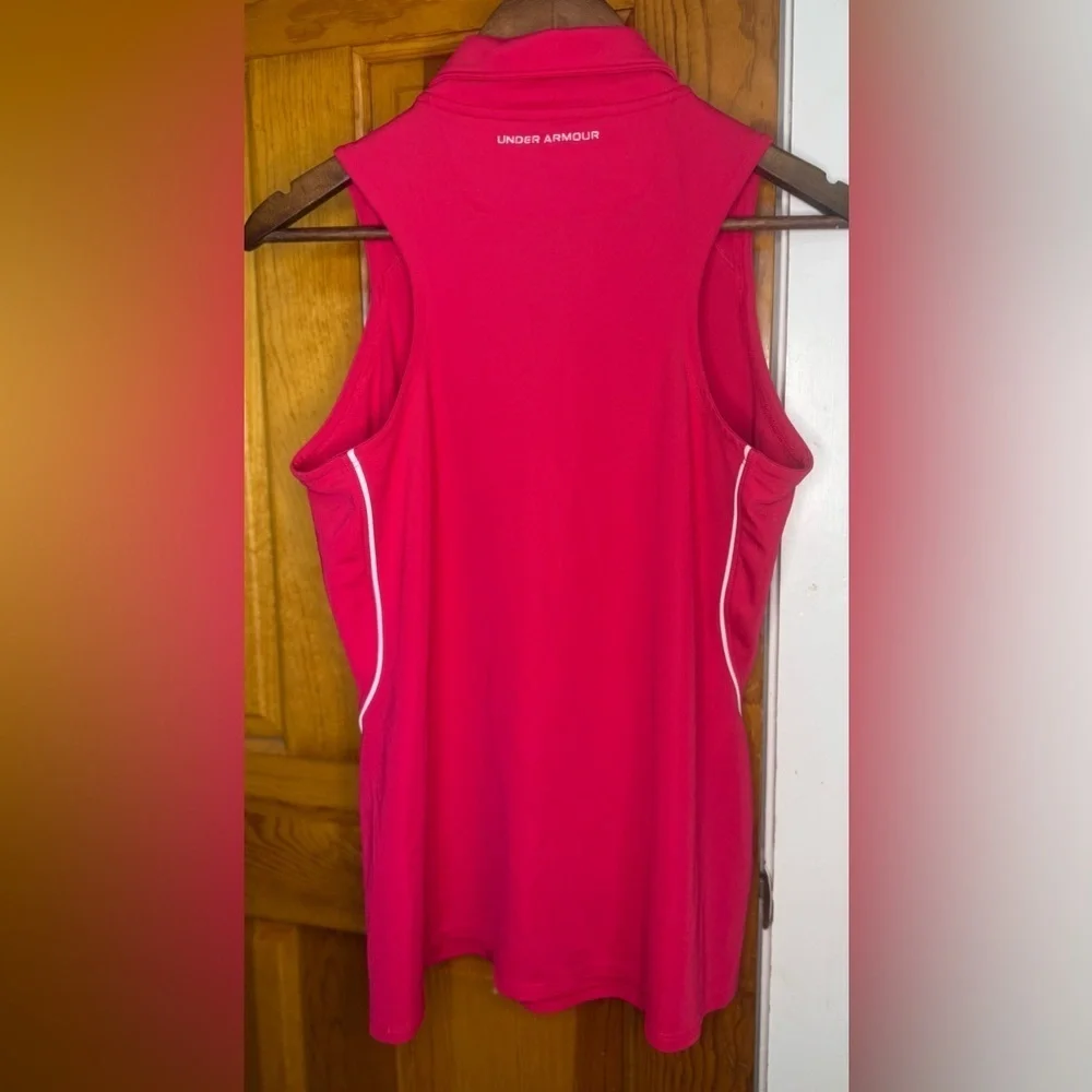 Under Armour Women's Golf Polo/ Activewear Tank Top - Picture 4 of 5